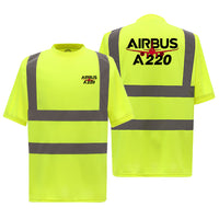 Thumbnail for Airbus A220 Designed Reflective T-Shirts