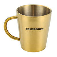 Thumbnail for Bombardier & Text Designed Stainless Steel Coffee Mugs