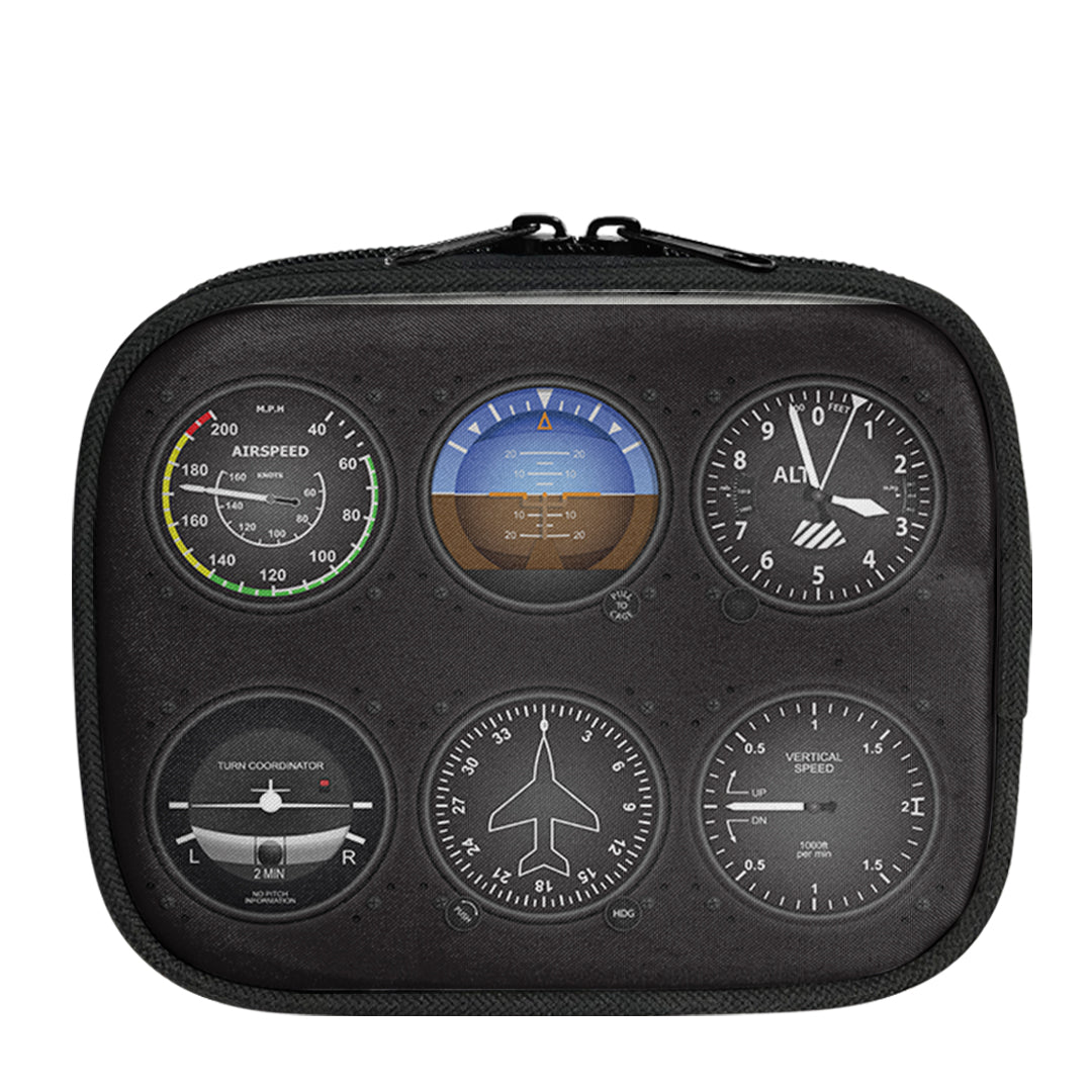 Airplane Instruments Designed Travel & Medical Storage Bags