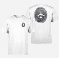 Thumbnail for Aviation Finger Print Double-Side T-Shirts