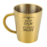 Thumbnail for Student Pilot Designed Stainless Steel Coffee Mugs