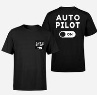 Thumbnail for Auto Pilot ON Designed Pocket T-Shirts