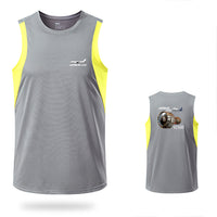 Thumbnail for Airbus A320 & V2500 Engine Designed Men Sleeveless T-shirt Quick Dry Vests