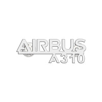 Thumbnail for Airbus A310 & Text Designed Hollow Pins