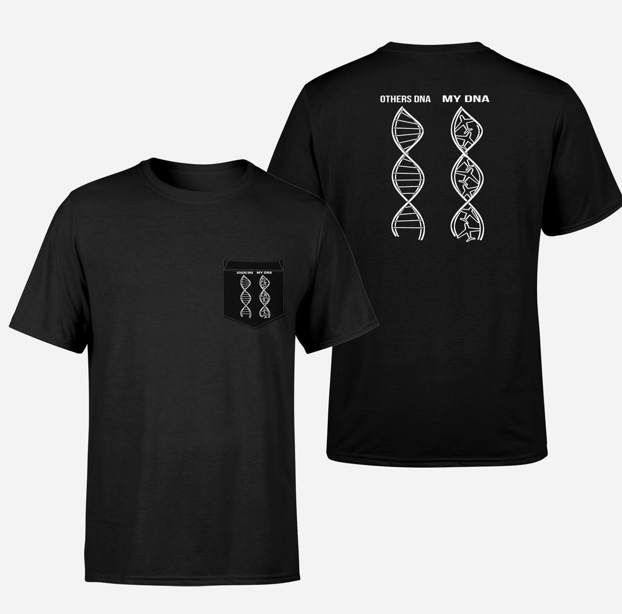 Aviation DNA Designed Pocket T-Shirts