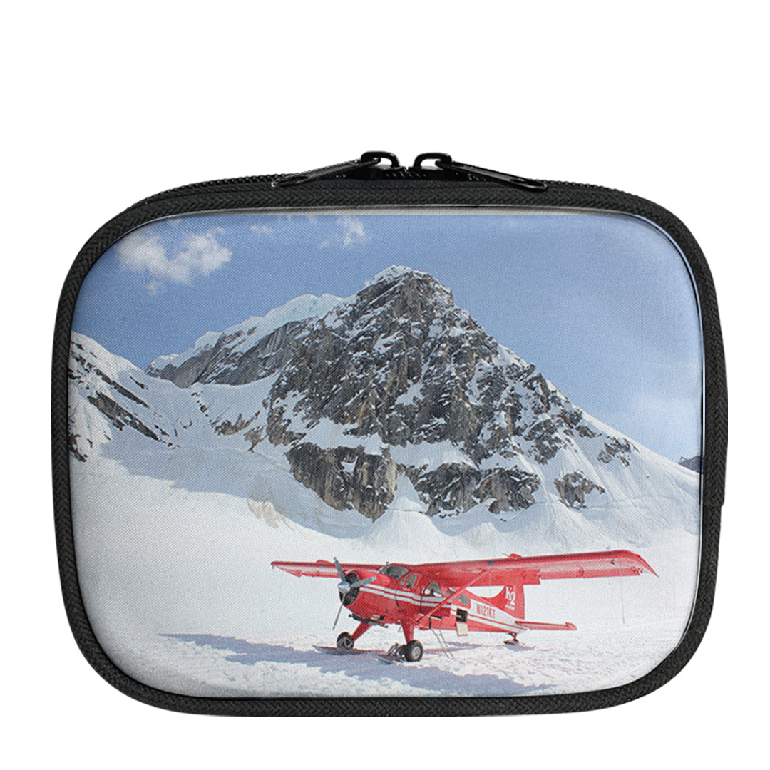 Amazing Snow Airplane Designed Travel & Medical Storage Bags