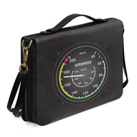 Thumbnail for Airplane Instruments-Airspeed Designed PU Accessories Bags Strap Style