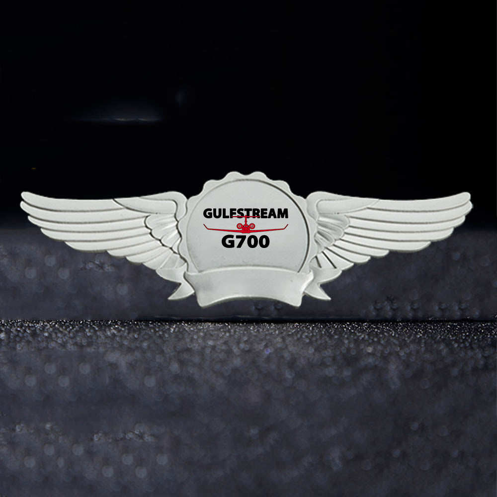 Amazing Gulfstream G700 Designed Badges