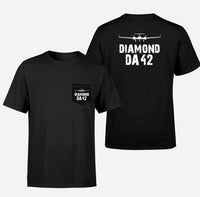 Thumbnail for Diamond DA42 & Plane Designed Pocket T-Shirts