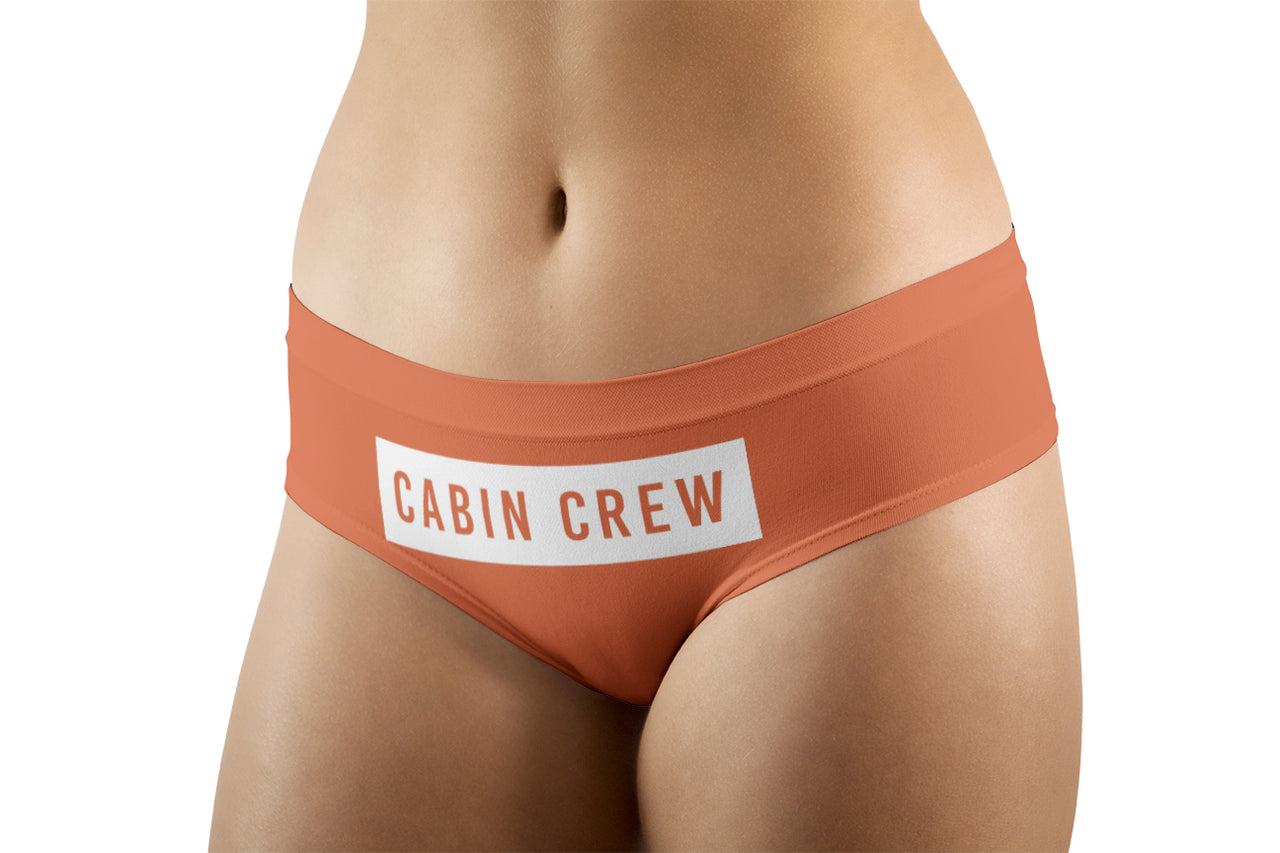 Cabin Crew Text  Designed Women Panties & Shorts