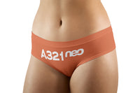 Thumbnail for A321neo & Text  Designed Women Panties & Shorts