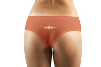 Thumbnail for Embraer E-190 Silhouette Plane Designed Women Panties & Shorts