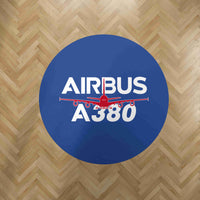 Thumbnail for Amazing Airbus A380 Designed Carpet & Floor Mats (Round)