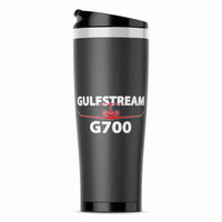 Thumbnail for Amazing Gulfstream G700 Designed Stainless Steel Travel Mugs