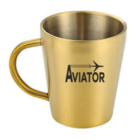 Thumbnail for Aviator Designed Stainless Steel Coffee Mugs