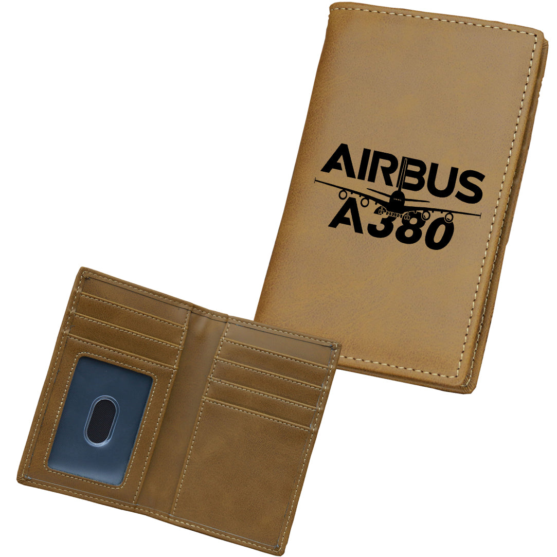 Amazing Airbus A380 Designed Leather Card Holder Wallets