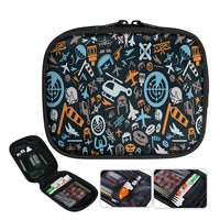 Thumbnail for Aviation Icons Designed Travel & Medical Storage Bags