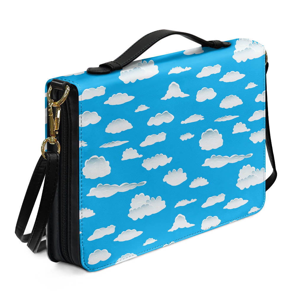 Amazing Clouds 2 Designed PU Accessories Bags Strap Style