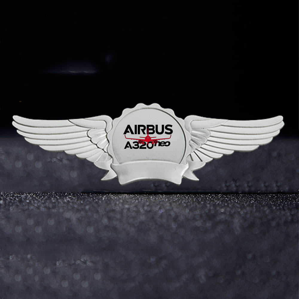 Amazing Airbus A320neo Designed Badges