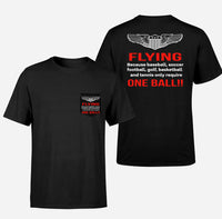 Thumbnail for Flying One Ball Designed Pocket T-Shirts