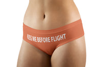 Thumbnail for KISS ME BEFORE FLIGHT Designed Women Panties & Shorts