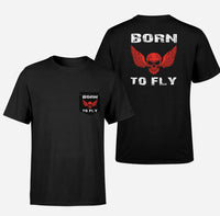 Thumbnail for Born To Fly SKELETON Designed Pocket T-Shirts