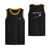 Thumbnail for Just Fly It Designed Basketball Style Sports Tank Tops