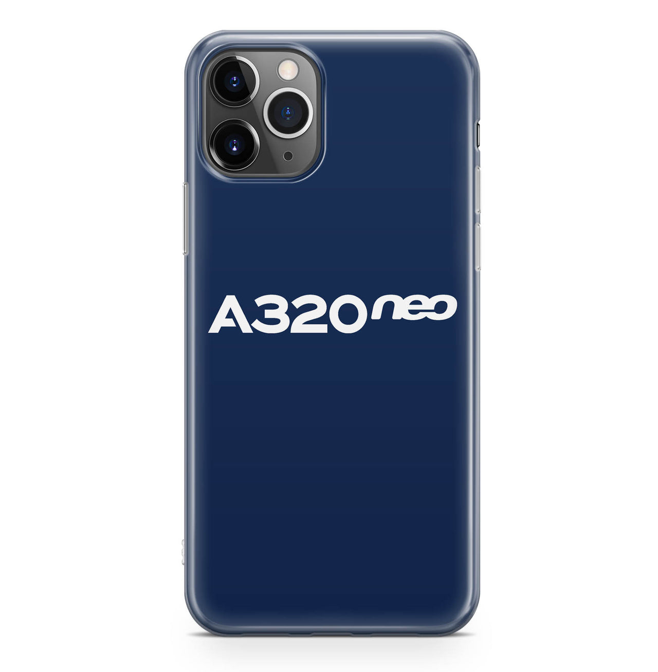 A320neo & Text Designed iPhone Cases