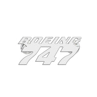 Thumbnail for Boeing 747 & Text Designed Hollow Pins