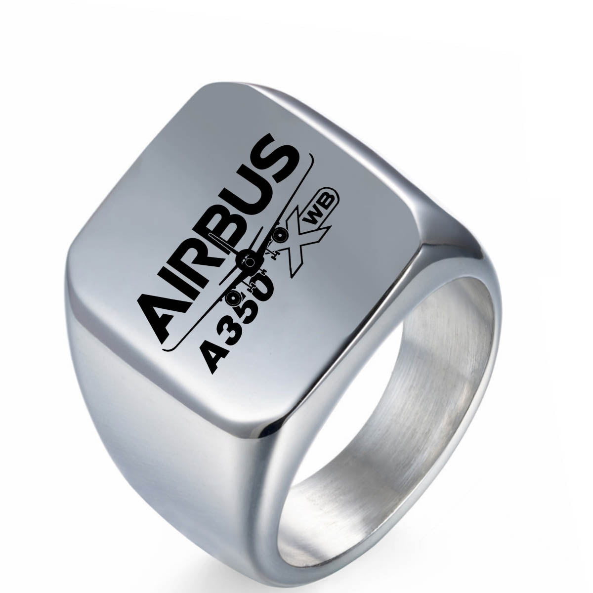 Amazing Airbus A350 XWB Designed Designed Men Rings