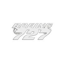 Thumbnail for Boeing 727 & Text Designed Hollow Pins