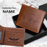 Thumbnail for How Planes Fly Designed Laser Leather Wallets