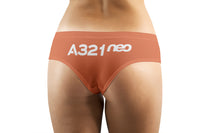 Thumbnail for A321neo & Text  Designed Women Panties & Shorts