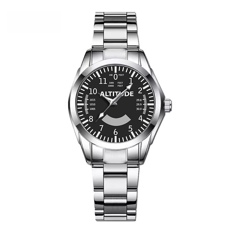 Altitude Designed Stainless Steel Band Watches