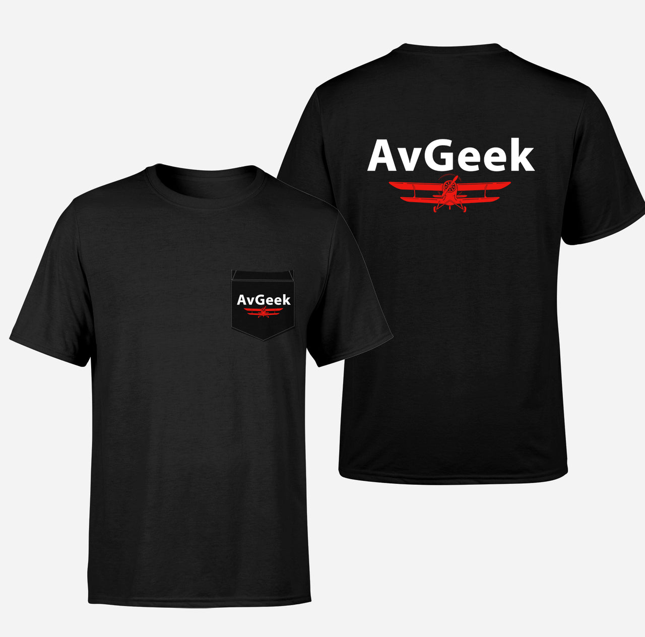 Avgeek Designed Pocket T-Shirts