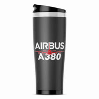 Thumbnail for Amazing Airbus A380 Designed Stainless Steel Travel Mugs