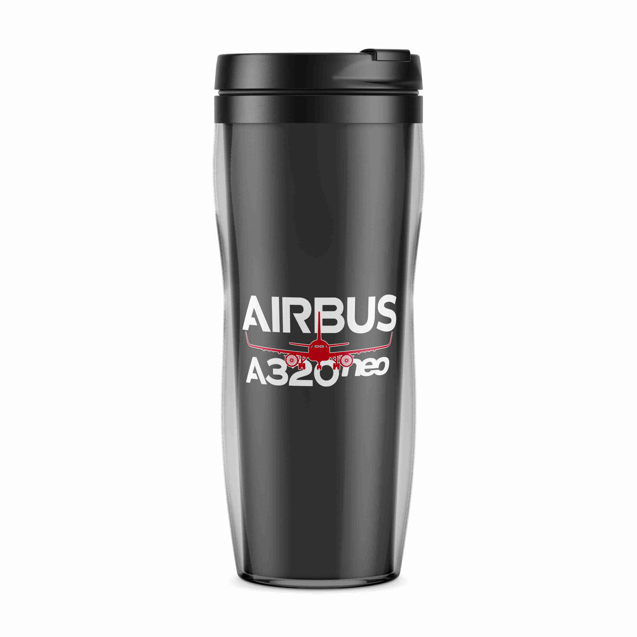 Amazing Airbus A320neo Designed Plastic Travel Mugs