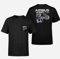 Thumbnail for Airbus A350 & Trent Wxb Engine Designed Pocket T-Shirts