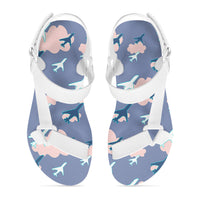 Thumbnail for Cool & Super Airplanes (Vol2) Designed Open Toe Sandals (Slippers)