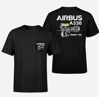 Thumbnail for Airbus A330 & Trent 700 Engine Designed Pocket T-Shirts