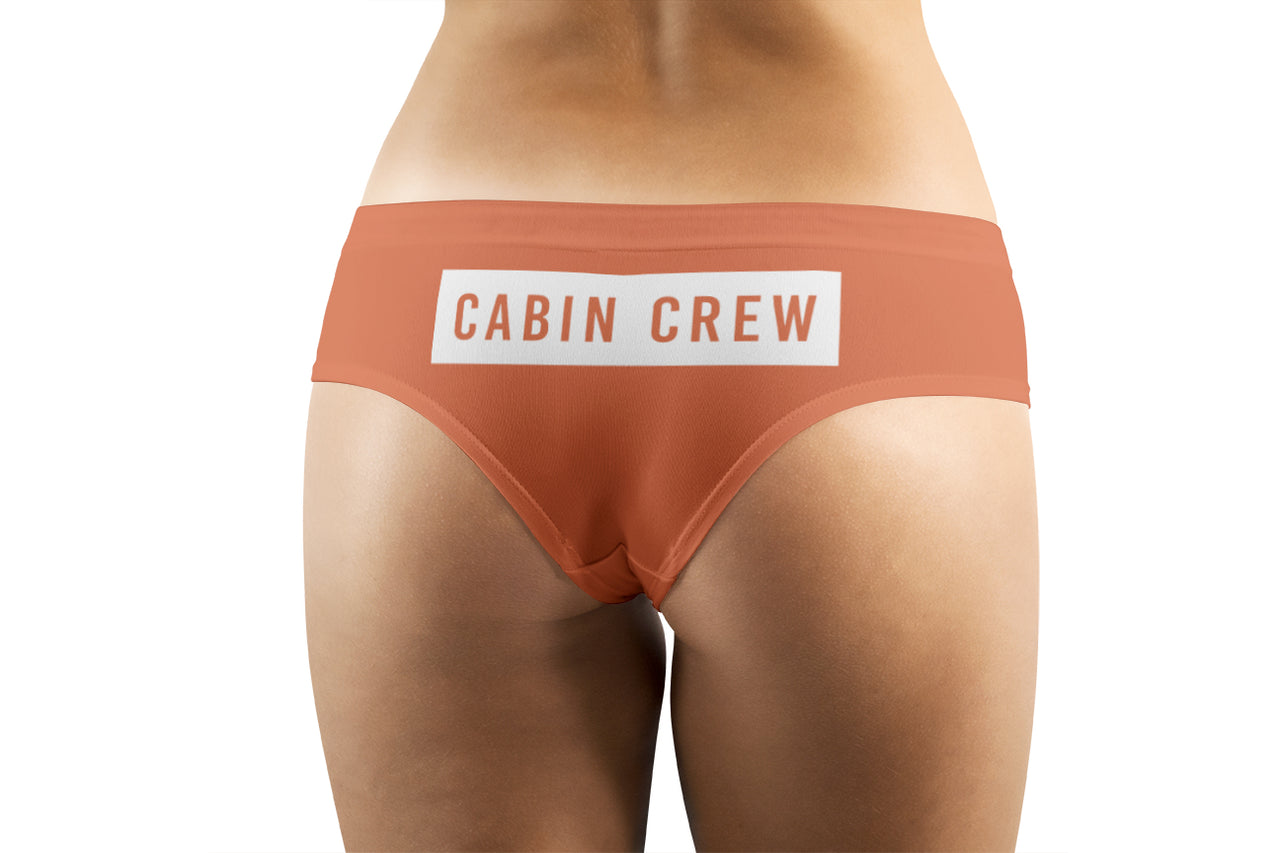 Cabin Crew Text  Designed Women Panties & Shorts