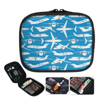 Thumbnail for Big Airplanes 2 Designed Travel & Medical Storage Bags