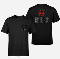 Thumbnail for Aviation Alphabet 3 Designed Pocket T-Shirts