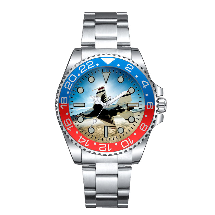 Turning Right Fighting Falcon F16 Designed Luxury Aviators Best Choice Watches