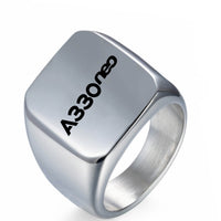 Thumbnail for A330neo & Text Designed Designed Men Rings