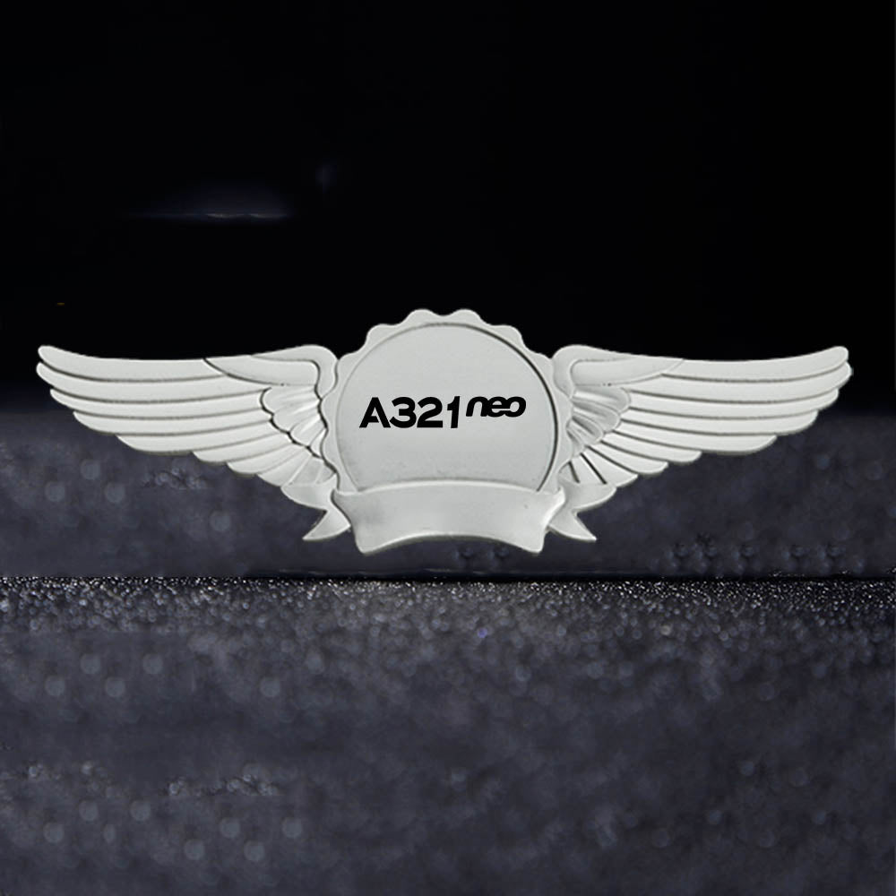 A321neo & Text Designed Badges