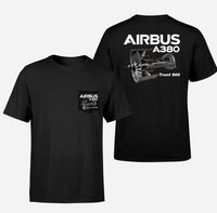 Thumbnail for Airbus A380 & Trent 900 Engine Designed Pocket T-Shirts