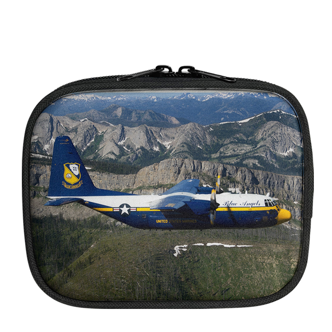 Amazing View with Blue Angels Aircraft Designed Travel & Medical Storage Bags