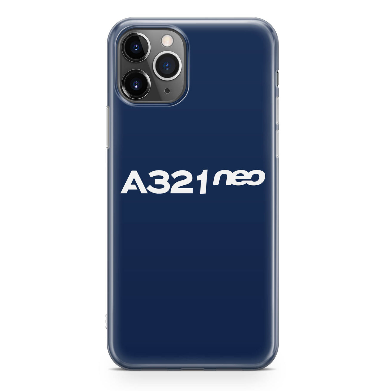 A321neo & Text Designed iPhone Cases