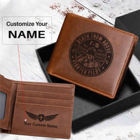 Thumbnail for Fighting Falcon F16 - Death From Above Designed Laser Leather Wallets